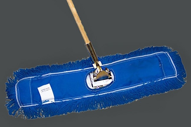 36" DUST MOP BLUE COMP SET