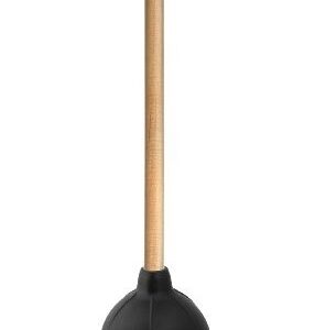 PLUNGER WITH WOOD HANDLE