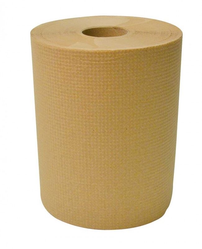 600'*8' BROWN HAND TOWEL ROLL 12 / BOX