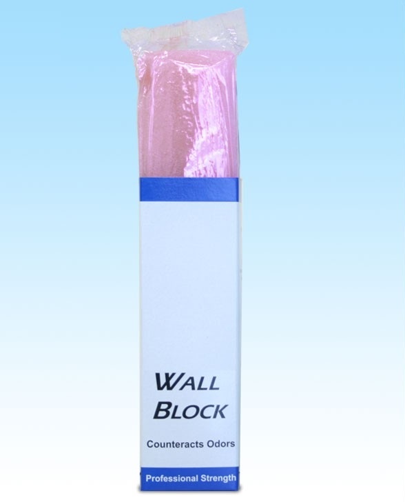 WALL BLOCK COUNTERACTS ODORS