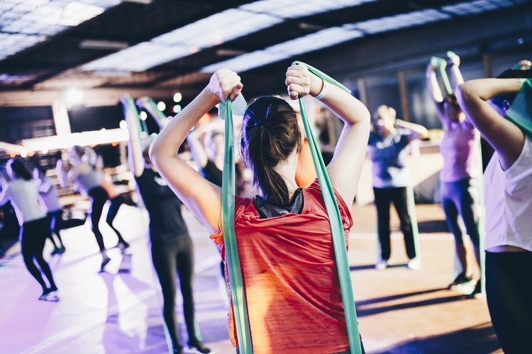 Fitness studio cleaning